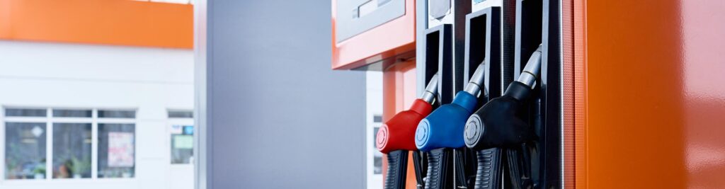 Kraftstoffpumpe in der Tankstelle