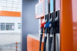 Kraftstoffpumpe in der Tankstelle