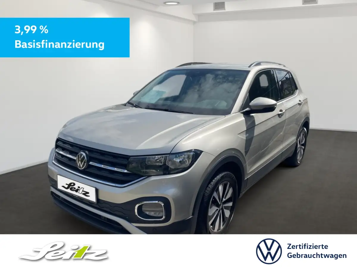 Volkswagen T-Cross, SUV/Geländewagen/Pickup, Benzin, Automatik, Silber