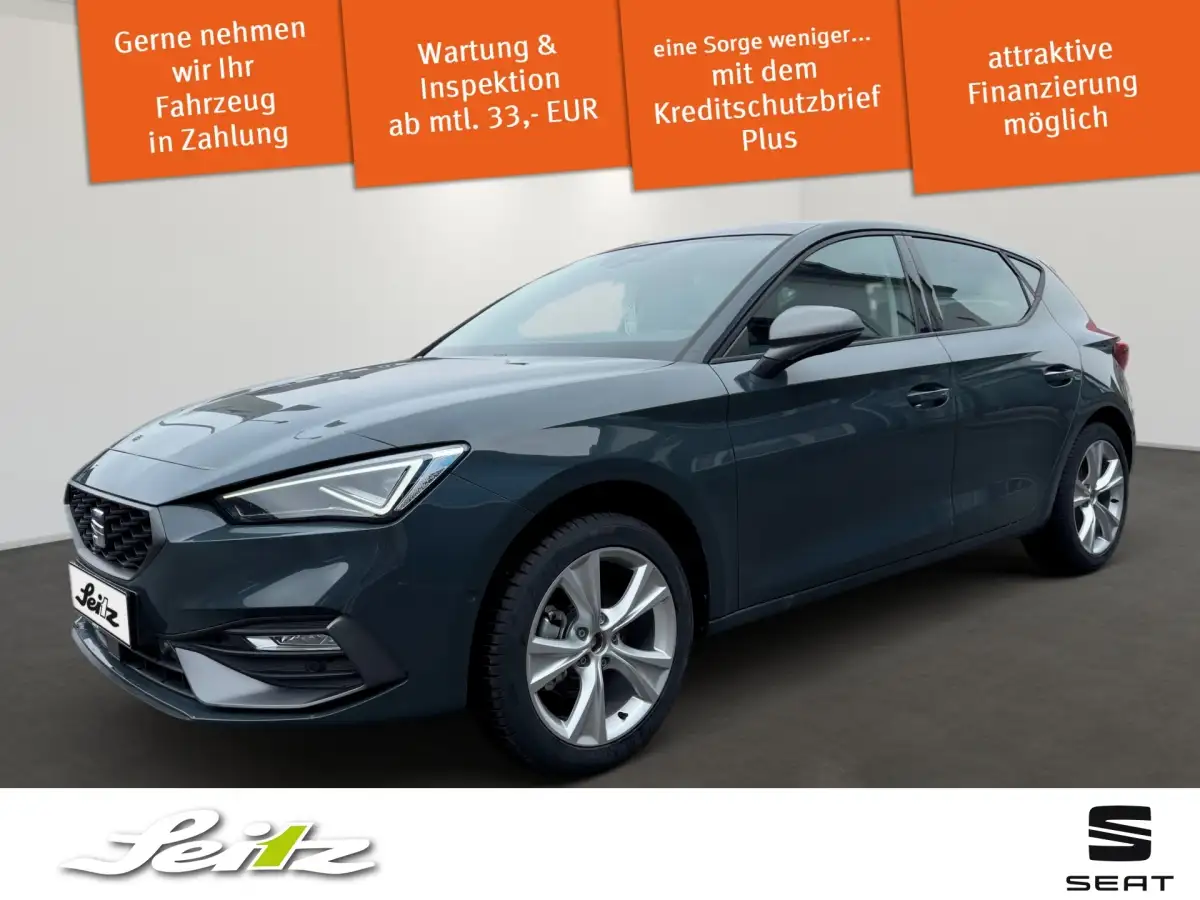 Seat Leon, Limousine, Benzin, Automatik, Blau