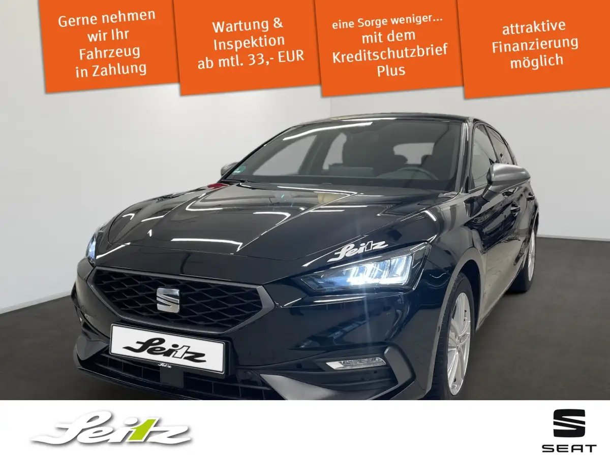 Seat Leon, Limousine, Benzin, Automatik, Schwarz