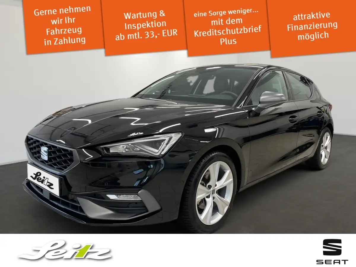 Seat Leon, Limousine, Benzin, Automatik, Schwarz