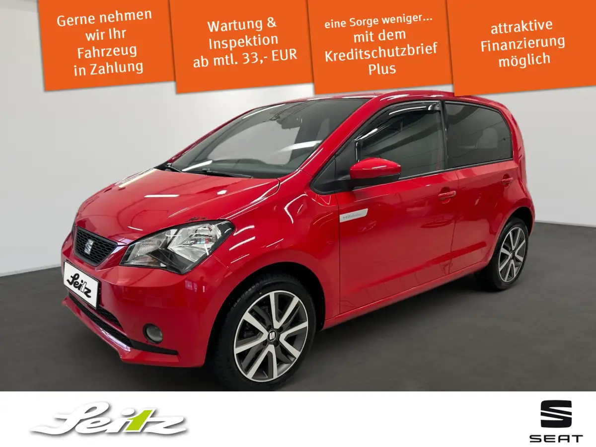 Seat Mii, Limousine, Elektro, Automatik, Rot