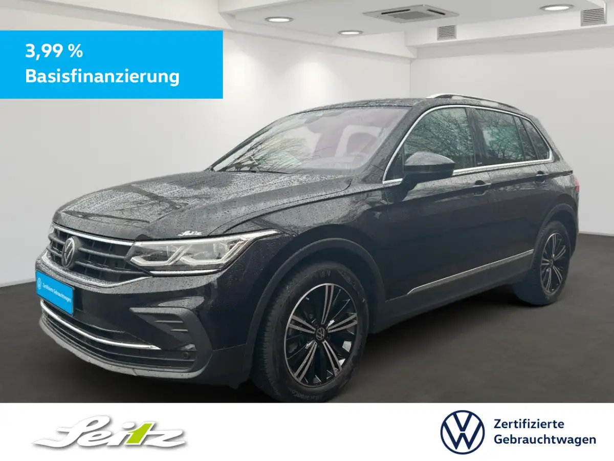 Volkswagen Tiguan, SUV/Geländewagen/Pickup, Diesel, Automatik, Schwarz