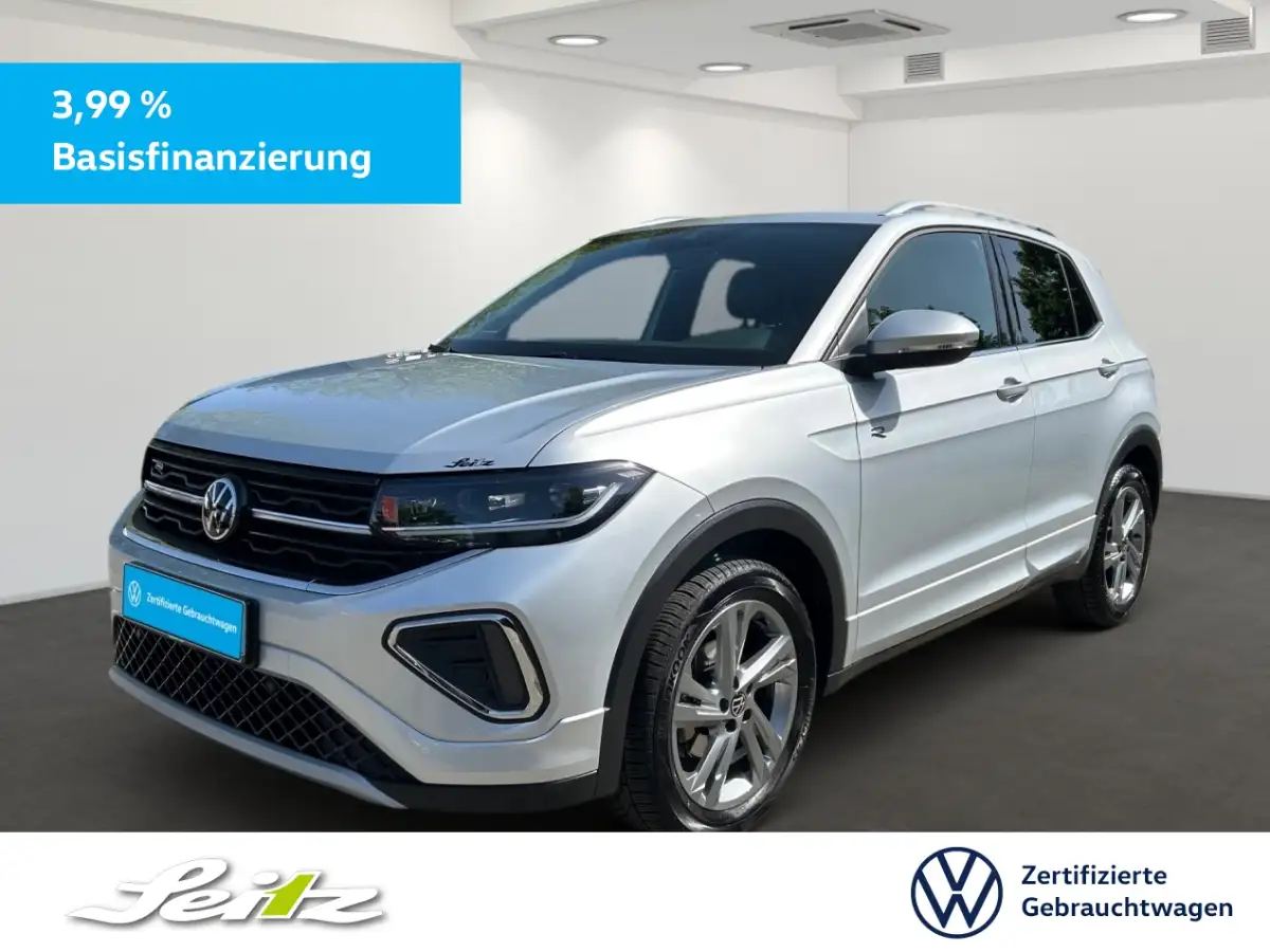 Volkswagen T-Cross, SUV/Geländewagen/Pickup, Benzin, Automatik, Silber