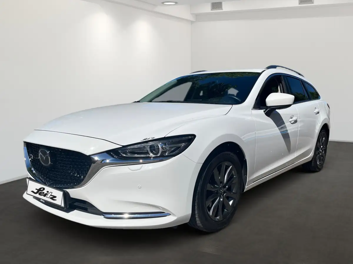 Mazda 6, Kombi, Benzin, Schaltgetriebe, Weiß