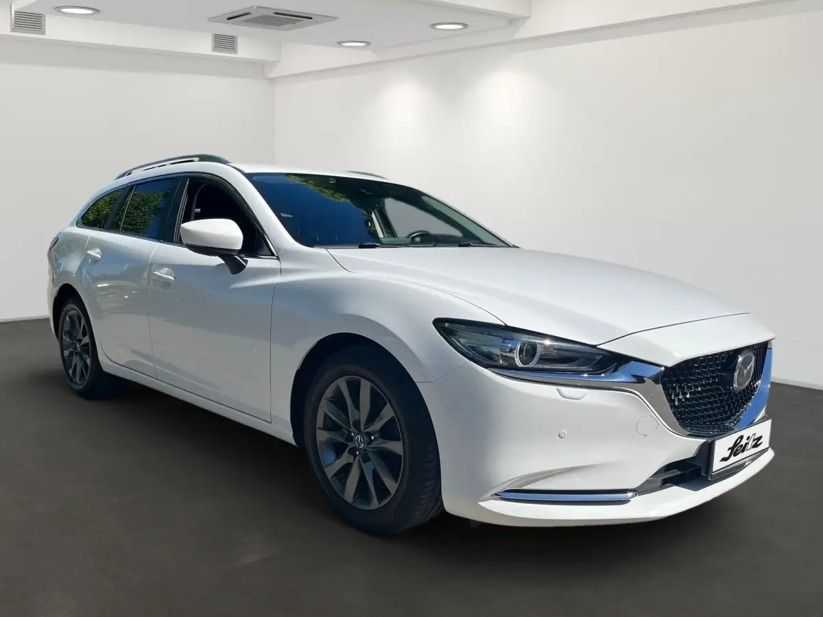 Mazda 6, Kombi, Benzin, Schaltgetriebe, Weiß