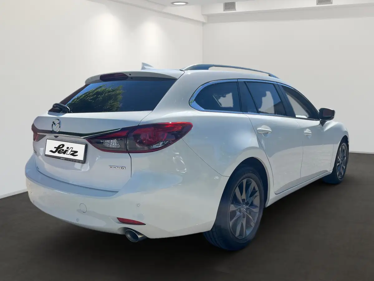 Mazda 6, Kombi, Benzin, Schaltgetriebe, Weiß