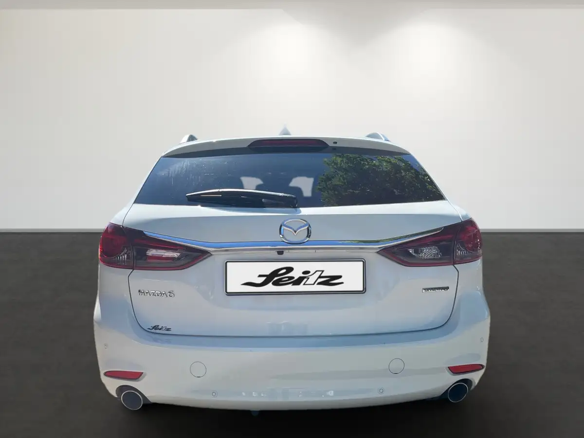 Mazda 6, Kombi, Benzin, Schaltgetriebe, Weiß