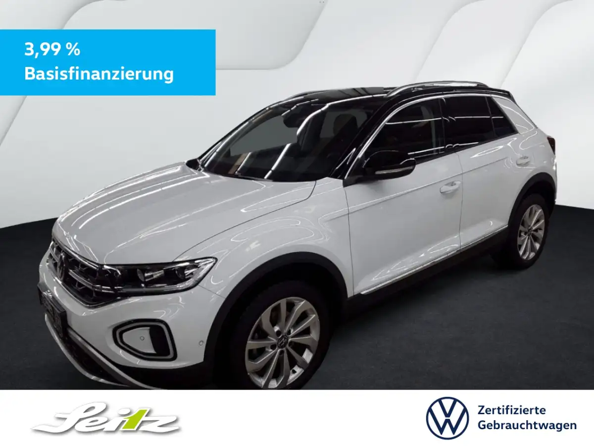Volkswagen T-Roc, SUV/Geländewagen/Pickup, Benzin, Automatik, Weiß