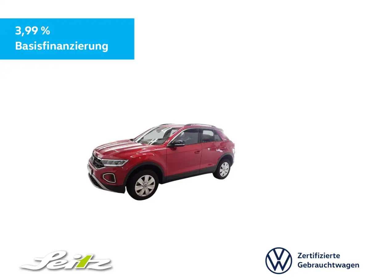 Volkswagen T-Roc, SUV/Geländewagen/Pickup, Benzin, Automatik, Rot