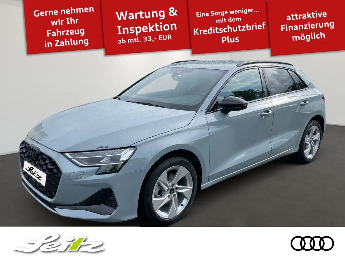 Audi A3, Limousine, Benzin, Automatik, Grau