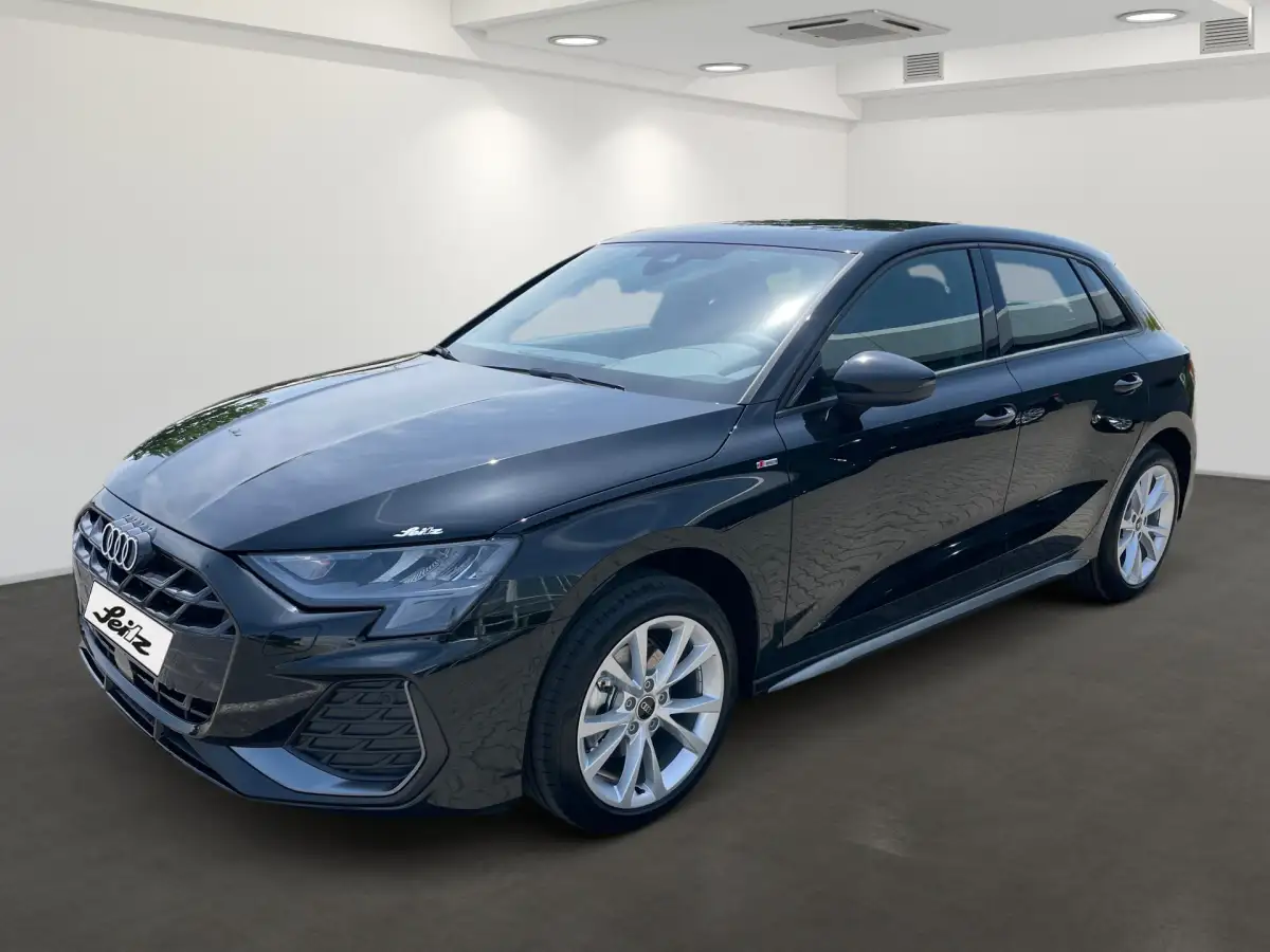 Audi A3, Limousine, Benzin, Automatik, Schwarz