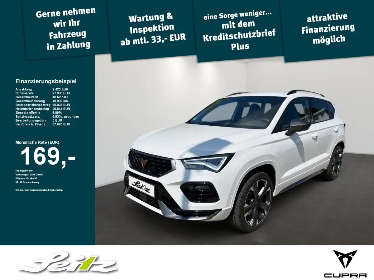 Cupra Ateca, SUV/Geländewagen/Pickup, Benzin, Automatik, Weiß