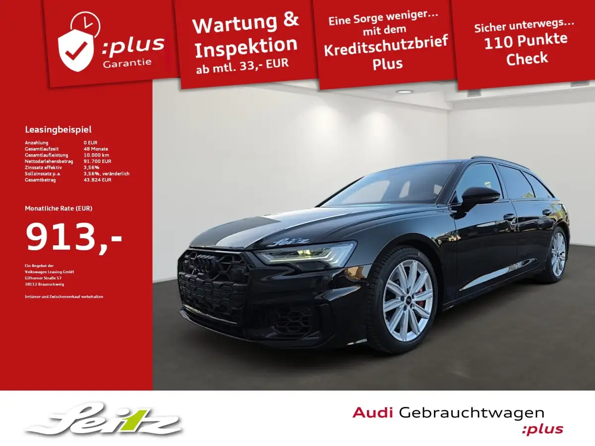 Audi S6, Kombi, Diesel, Automatik, Schwarz