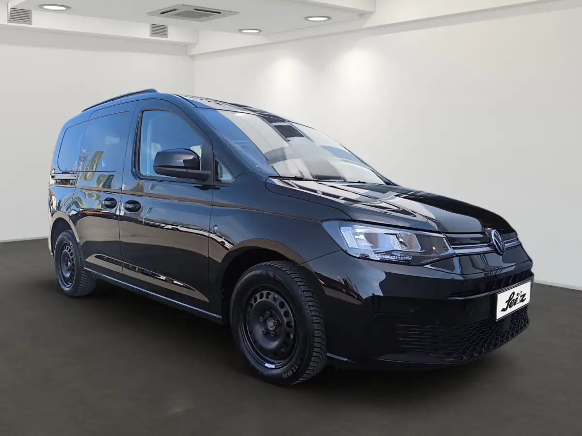Volkswagen Caddy, Van/Kleinbus, Diesel, Schaltgetriebe, Schwarz