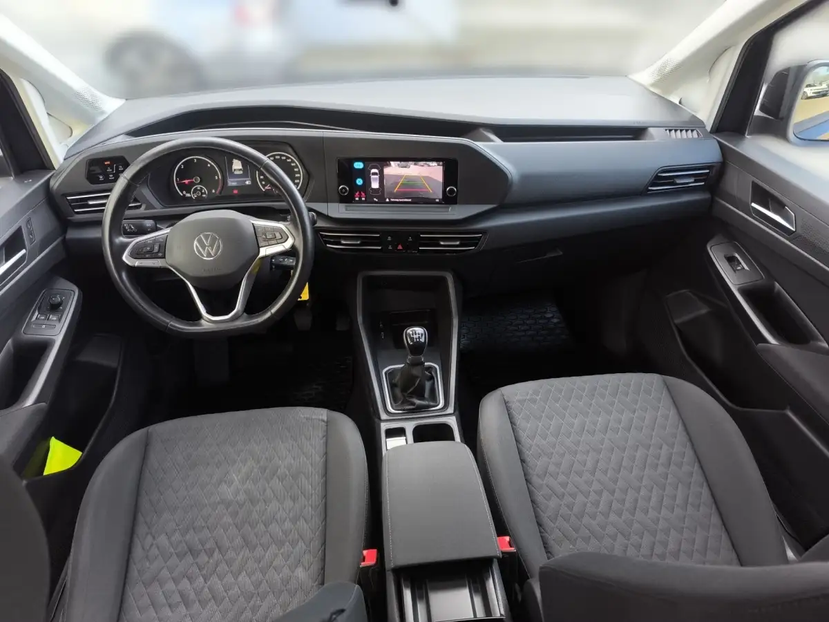 Volkswagen Caddy, Van/Kleinbus, Diesel, Schaltgetriebe, Schwarz