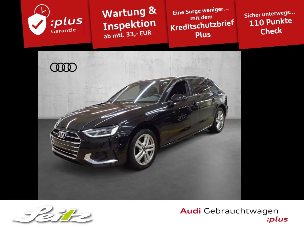 Audi A4, Kombi, Benzin, Automatik, Schwarz