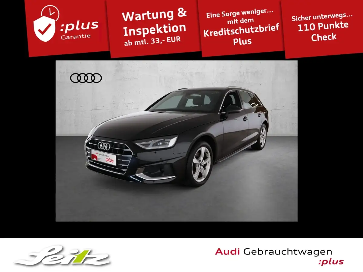 Audi A4, Kombi, Diesel, Automatik, Schwarz
