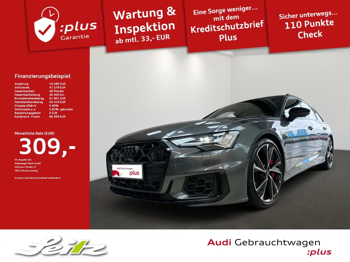 Audi S6, Kombi, Diesel, Automatik, Grau