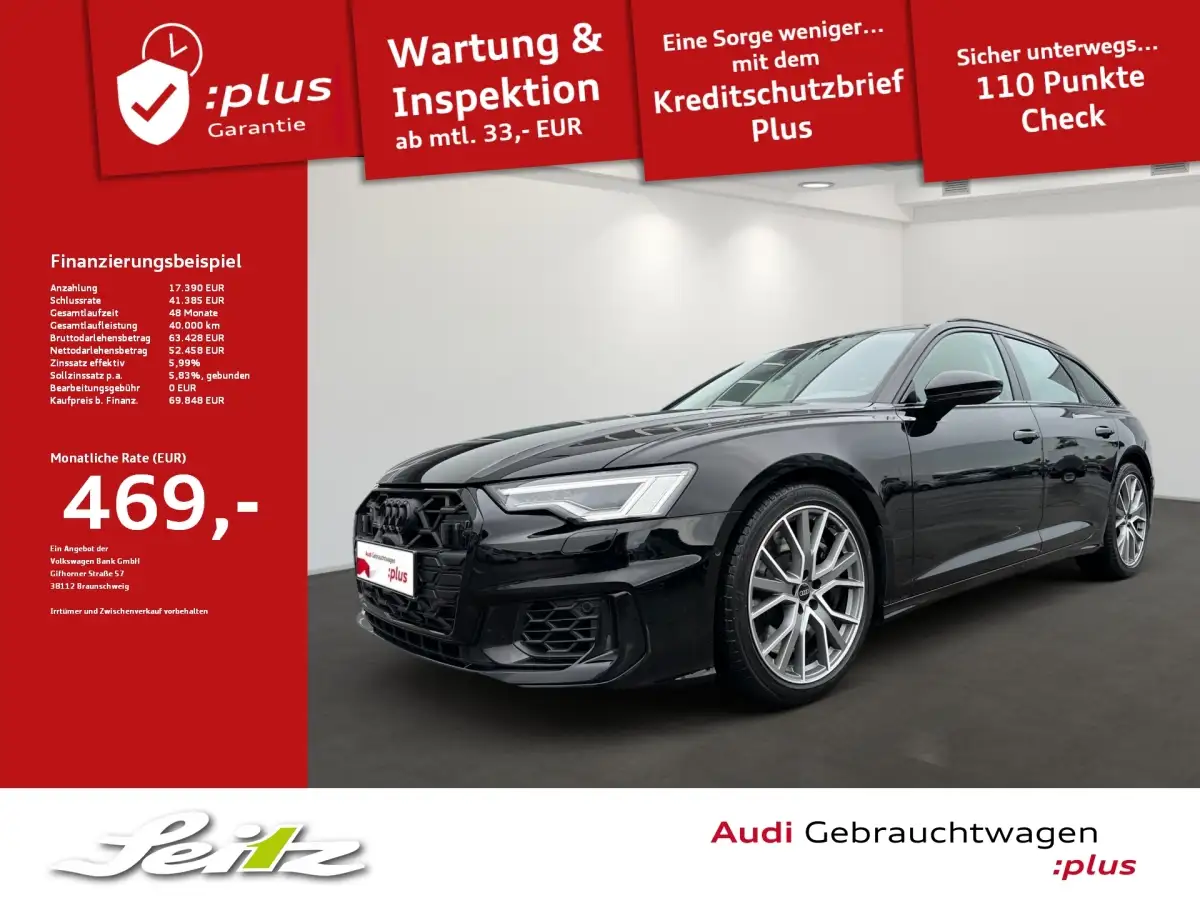 Audi S6, Kombi, Diesel, Automatik, Schwarz