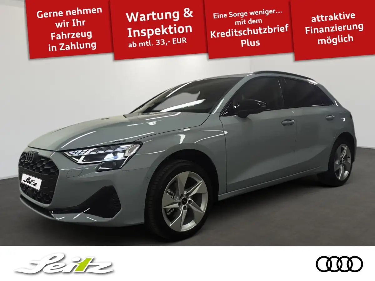 Audi A3, Limousine, Benzin, Automatik, Grau