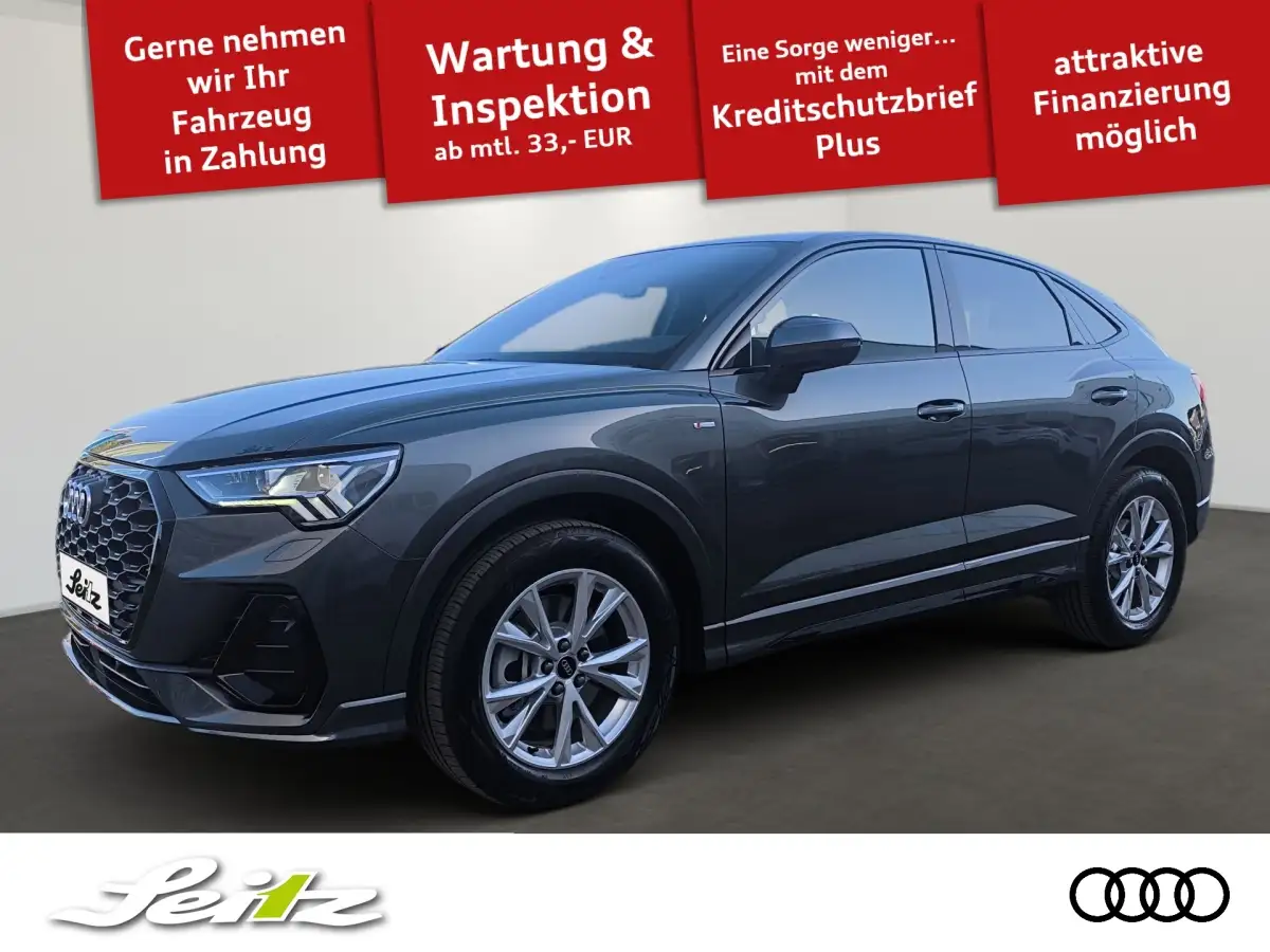 Audi Q3, SUV/Geländewagen/Pickup, Benzin, Automatik, Grau