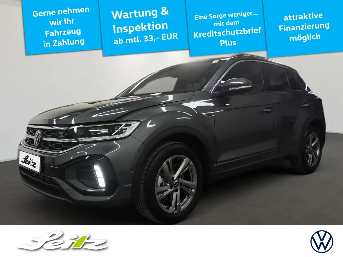 Volkswagen T-Roc, SUV/Geländewagen/Pickup, Benzin, Automatik, Grau