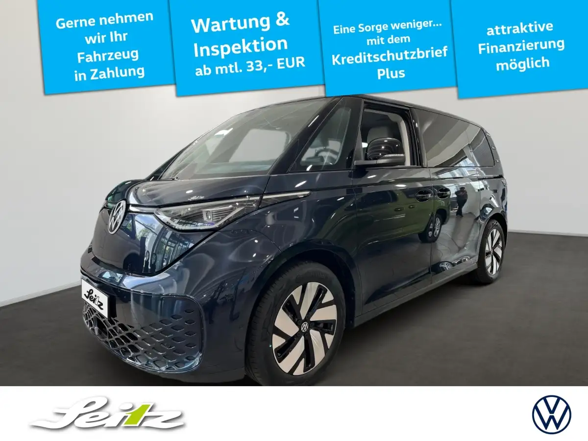 Volkswagen ID.Buzz, Van/Kleinbus, Elektro, Automatik, Blau