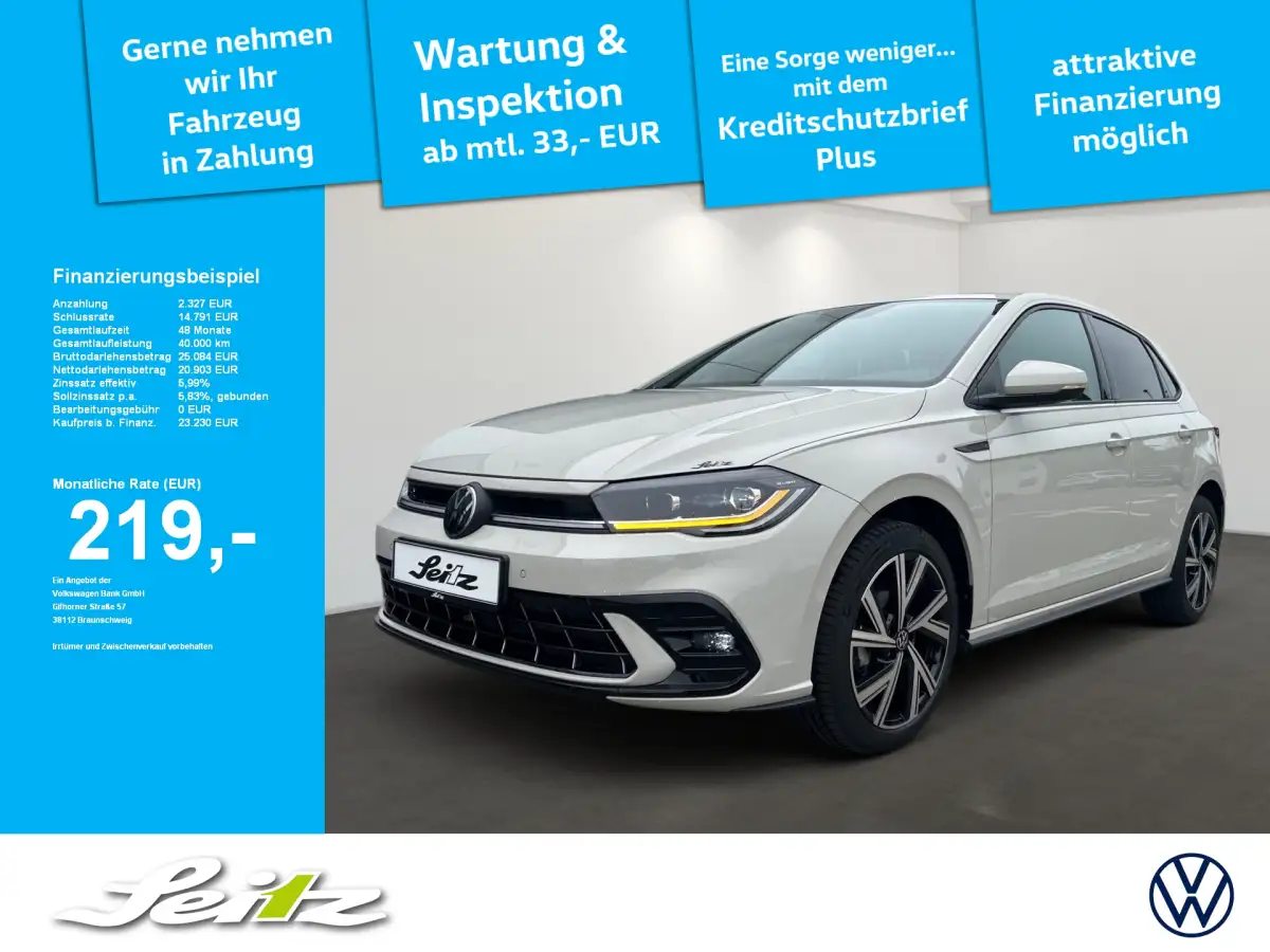Volkswagen Polo, Kleinwagen, Benzin, Schaltgetriebe, Grau