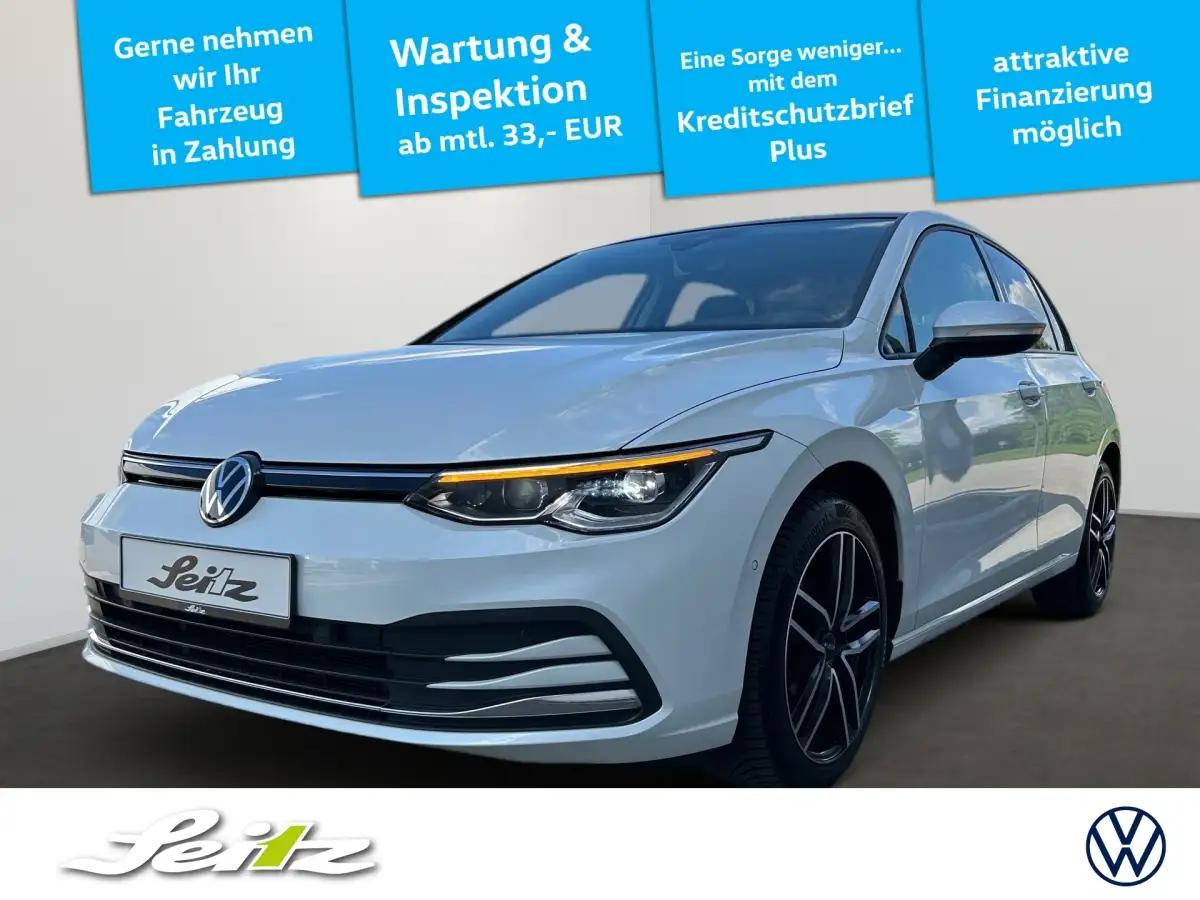 Volkswagen Golf, Limousine, Diesel, Automatik, Weiß