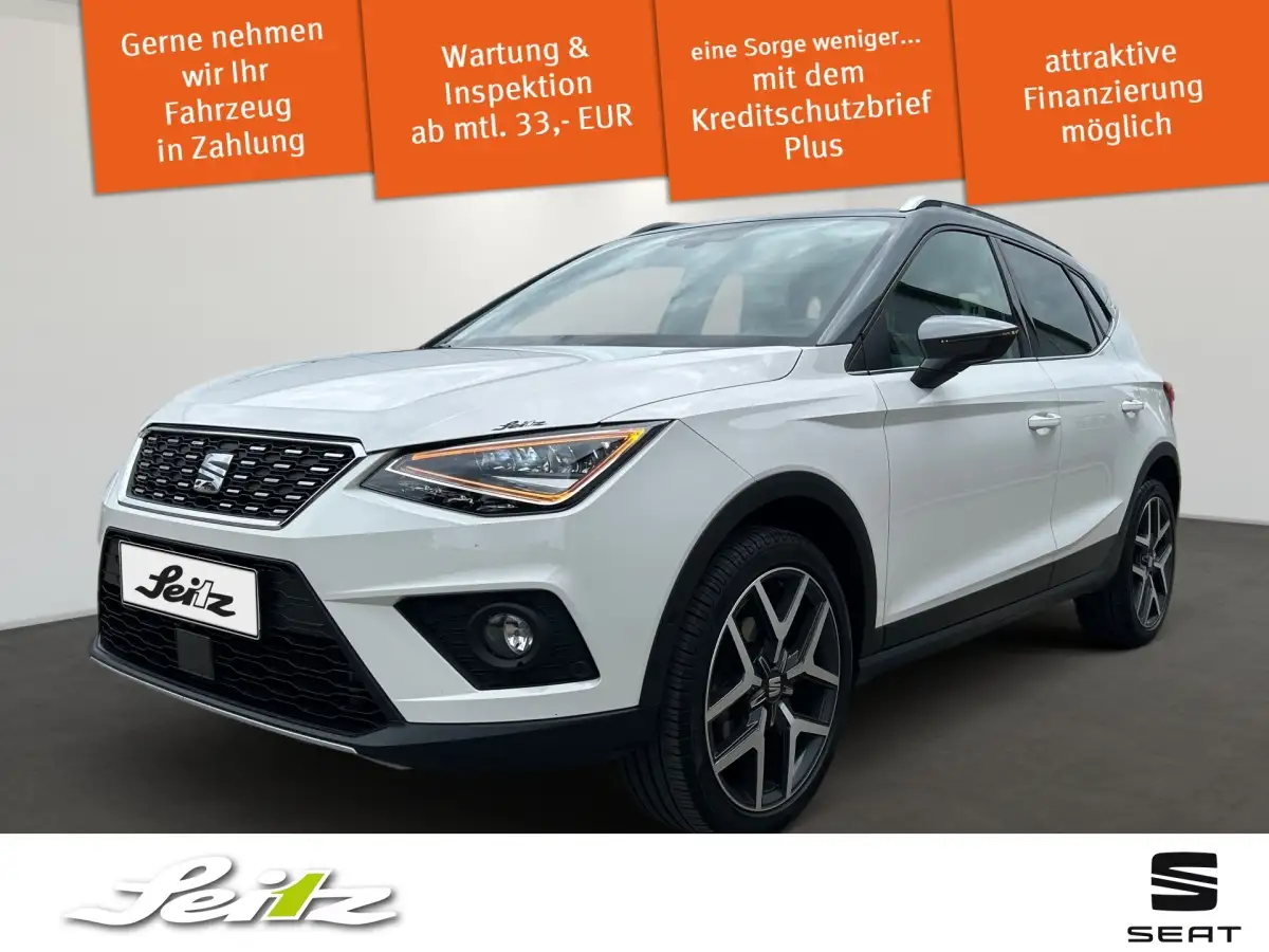 Seat Arona, SUV/Geländewagen/Pickup, Benzin, Schaltgetriebe, Weiß