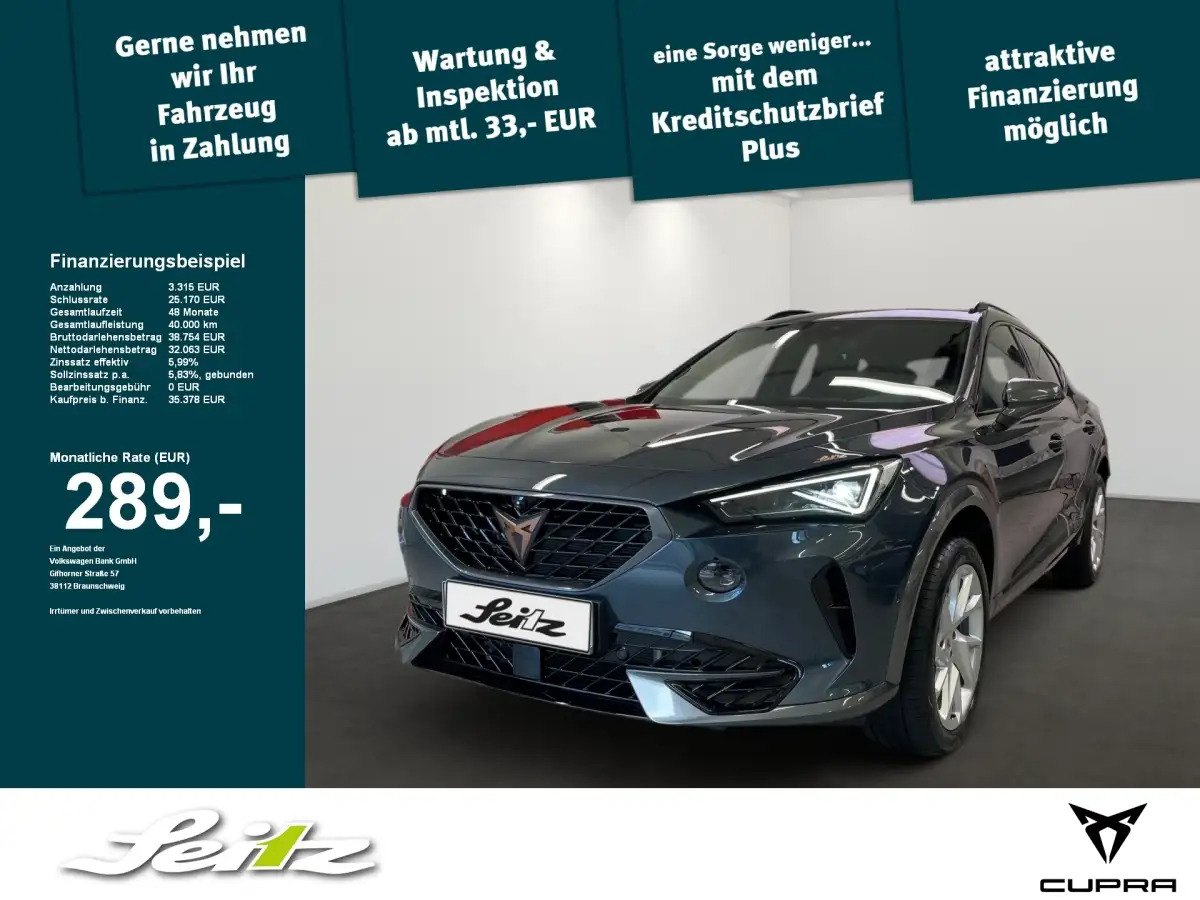 Cupra Formentor, SUV/Geländewagen/Pickup, Diesel, Automatik, Grau