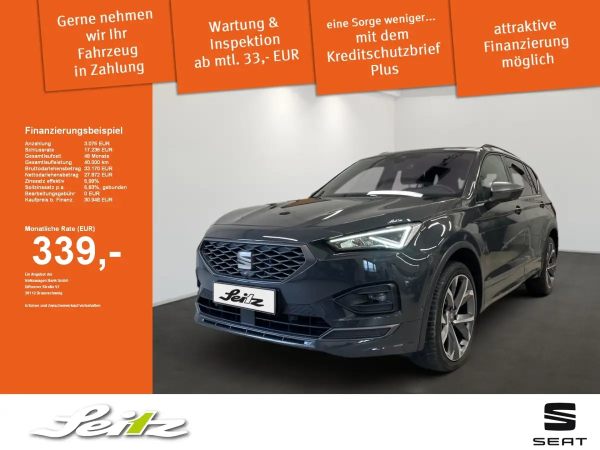 Seat Tarraco, SUV/Geländewagen/Pickup, Diesel, Automatik, Grau