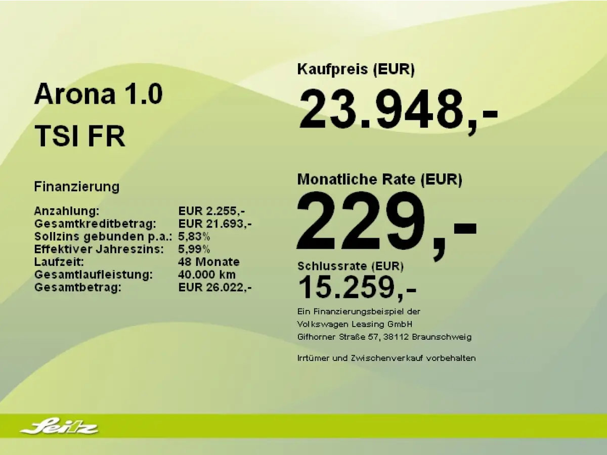 Seat Arona, SUV/Geländewagen/Pickup, Benzin, Automatik, Blau