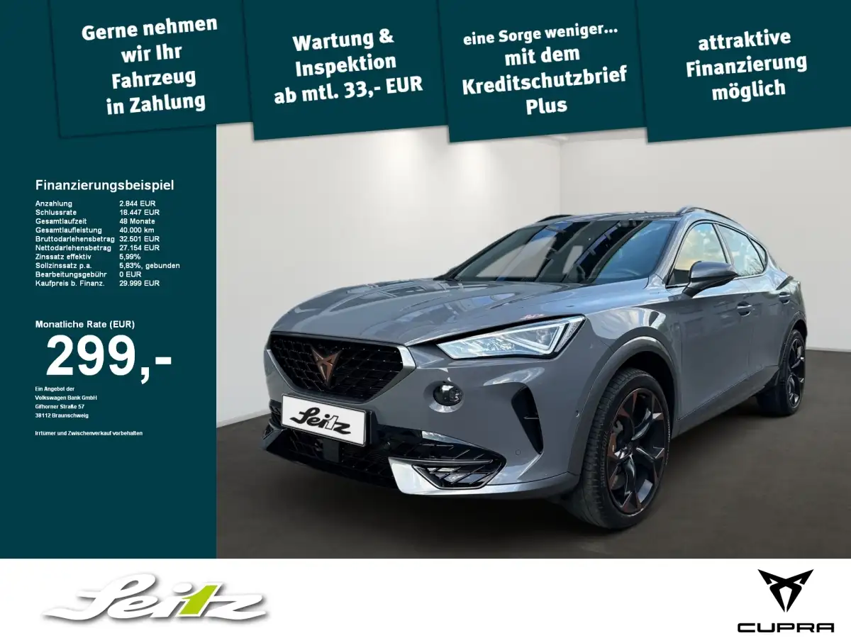 Cupra Formentor, SUV/Geländewagen/Pickup, Benzin, Automatik, Grau