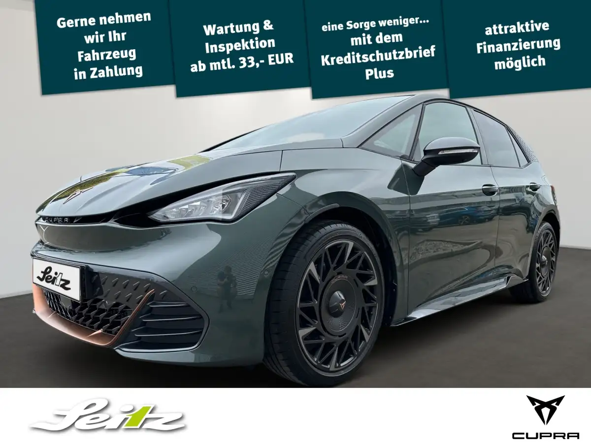 Cupra Born, Limousine, Elektro, Automatik, Grün