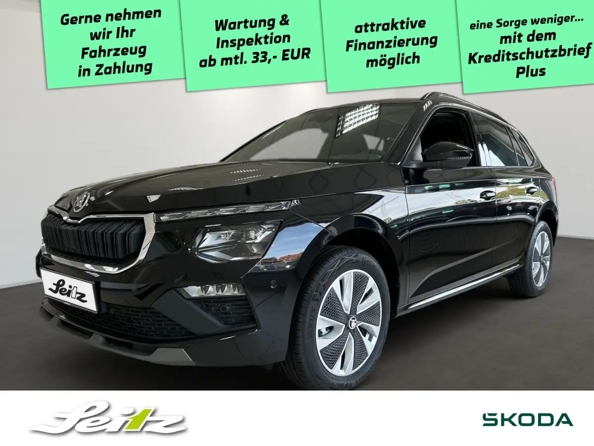 Skoda Kamiq, SUV/Geländewagen/Pickup, Benzin, Automatik, Schwarz