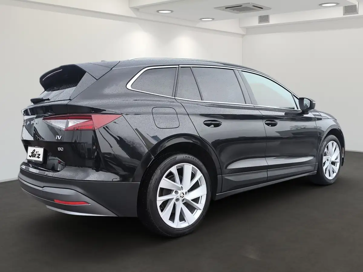 Skoda Enyaq, SUV/Geländewagen/Pickup, Elektro, Automatik, Schwarz