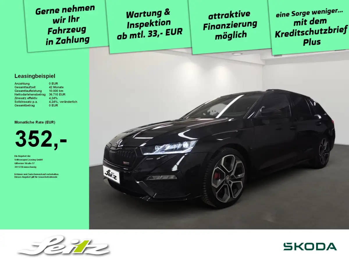Skoda Octavia, Kombi, Benzin, Automatik, Schwarz