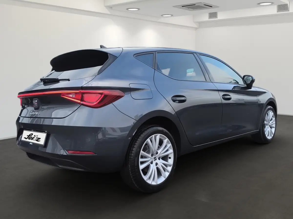 Seat Leon, Limousine, Benzin, Schaltgetriebe, Grau