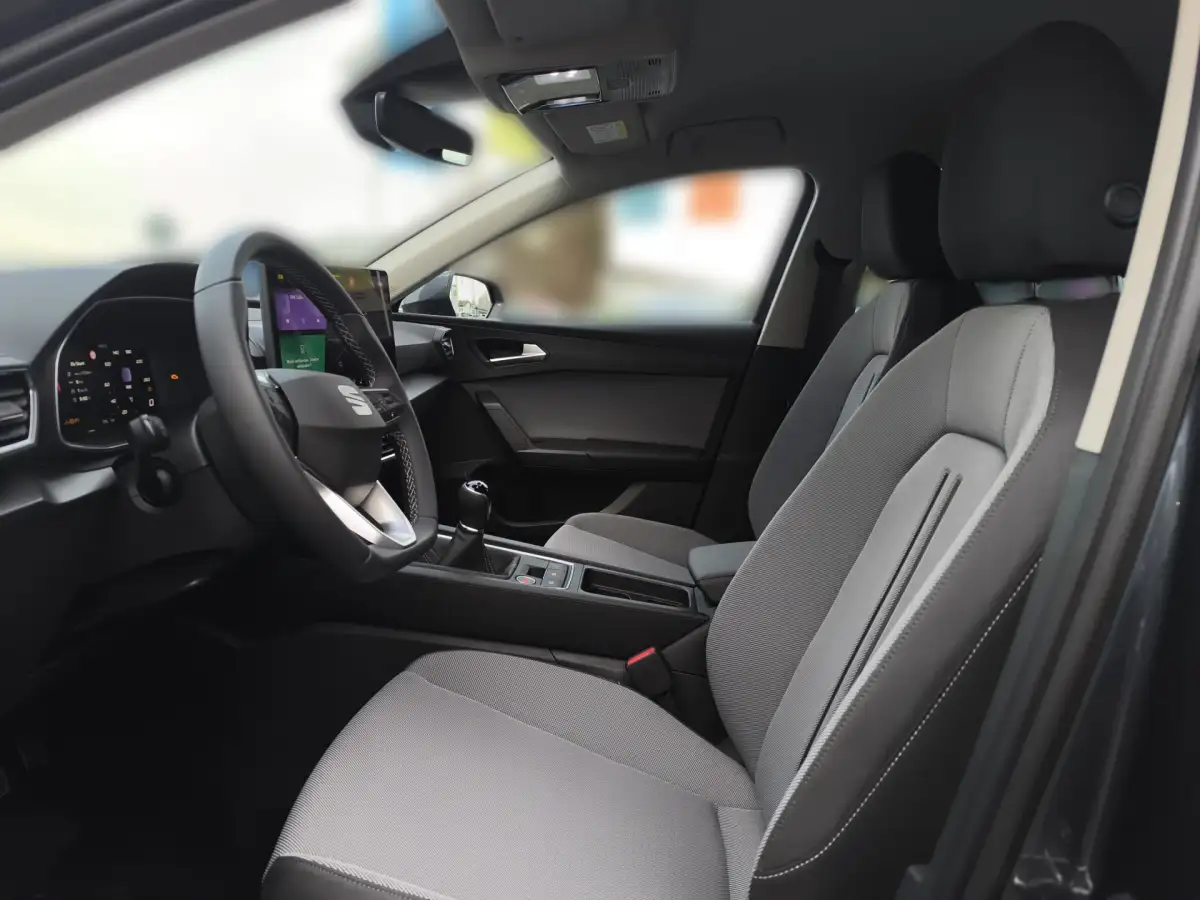 Seat Leon, Limousine, Benzin, Schaltgetriebe, Grau