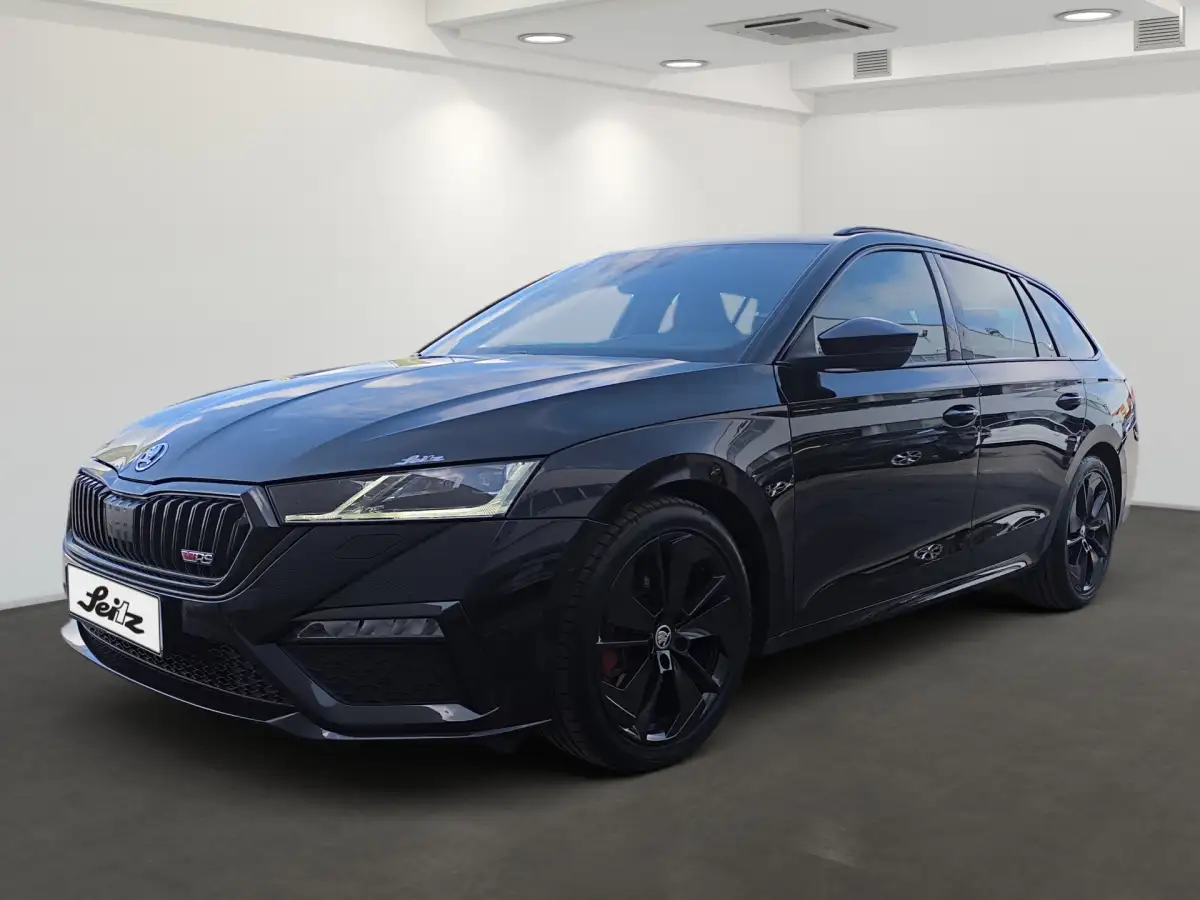Skoda Octavia, Kombi, Diesel, Automatik, Schwarz