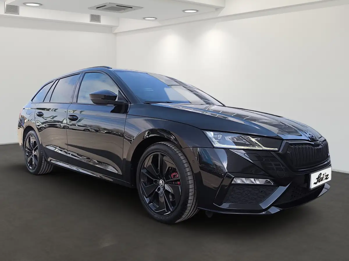Skoda Octavia, Kombi, Diesel, Automatik, Schwarz