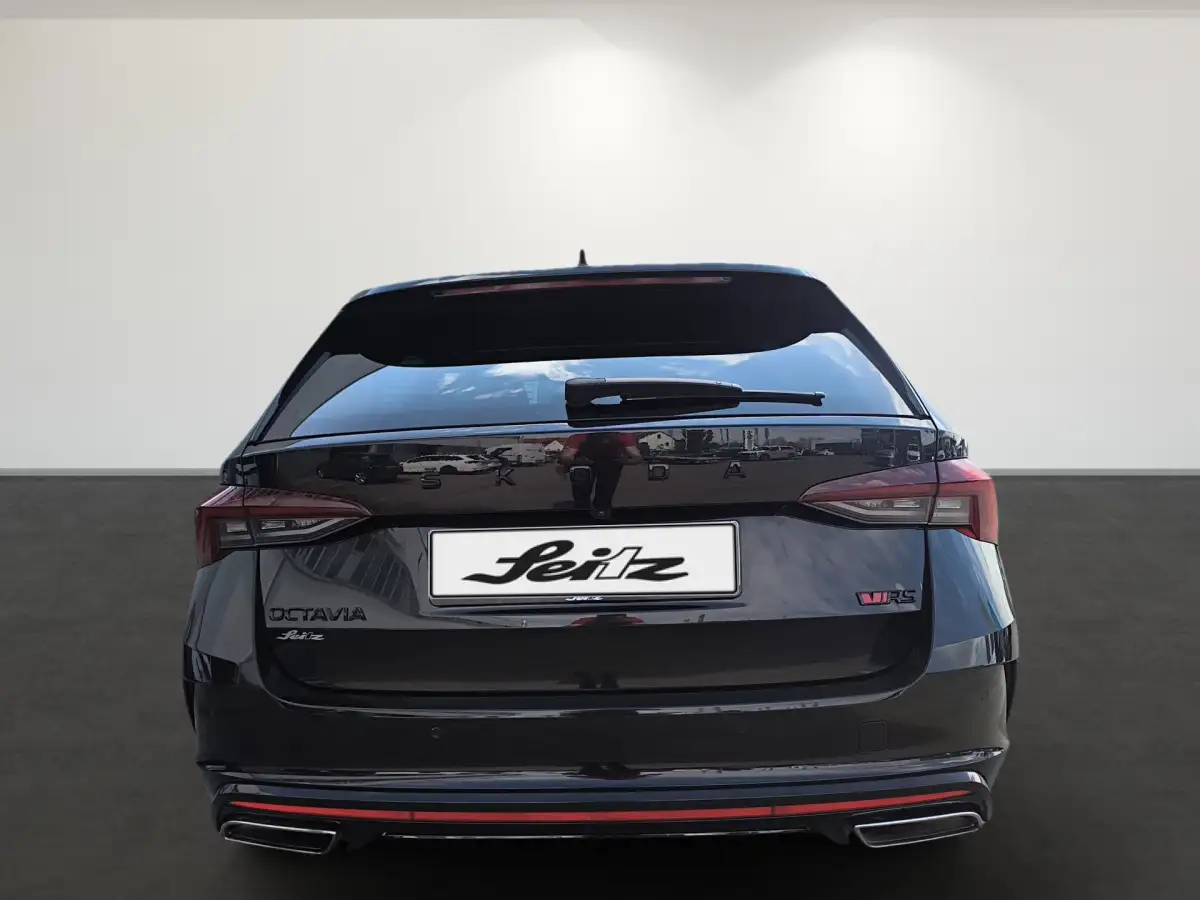 Skoda Octavia, Kombi, Diesel, Automatik, Schwarz