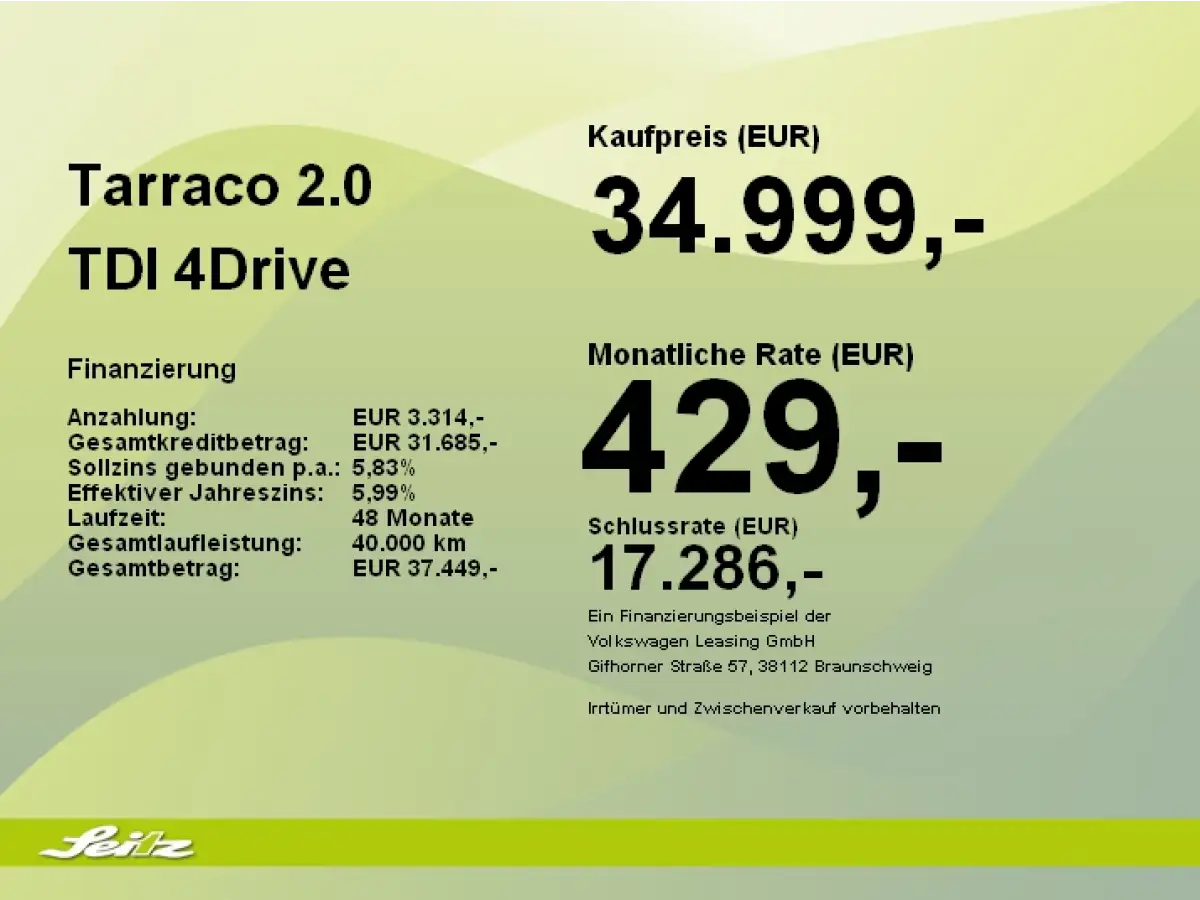 Seat Tarraco, SUV/Geländewagen/Pickup, Diesel, Automatik, Weiß