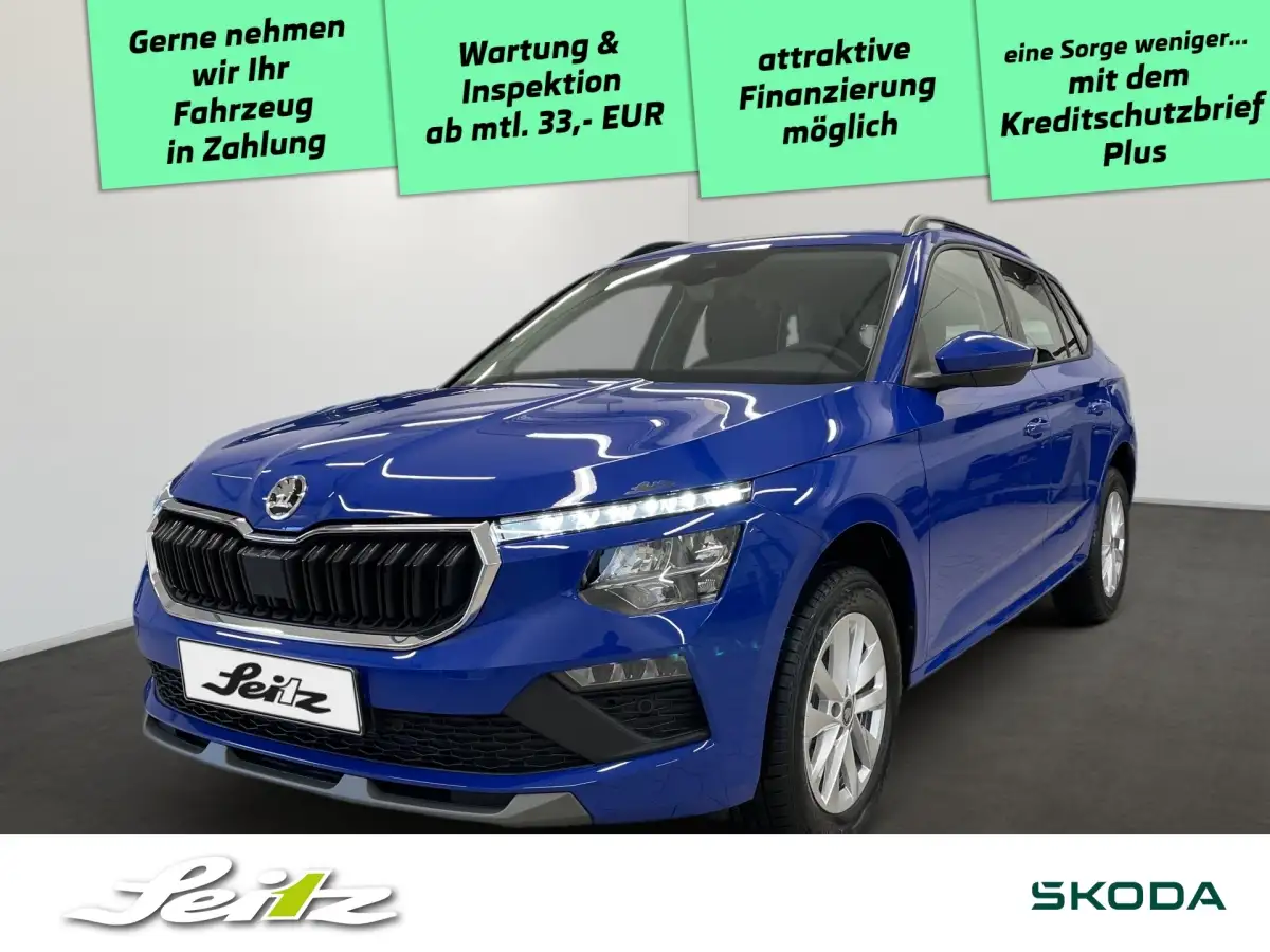 Skoda Kamiq, SUV/Geländewagen/Pickup, Benzin, Automatik, Blau