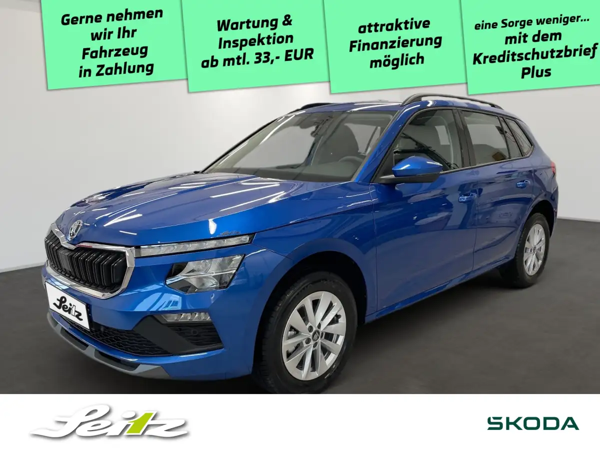 Skoda Kamiq, SUV/Geländewagen/Pickup, Benzin, Automatik, Blau