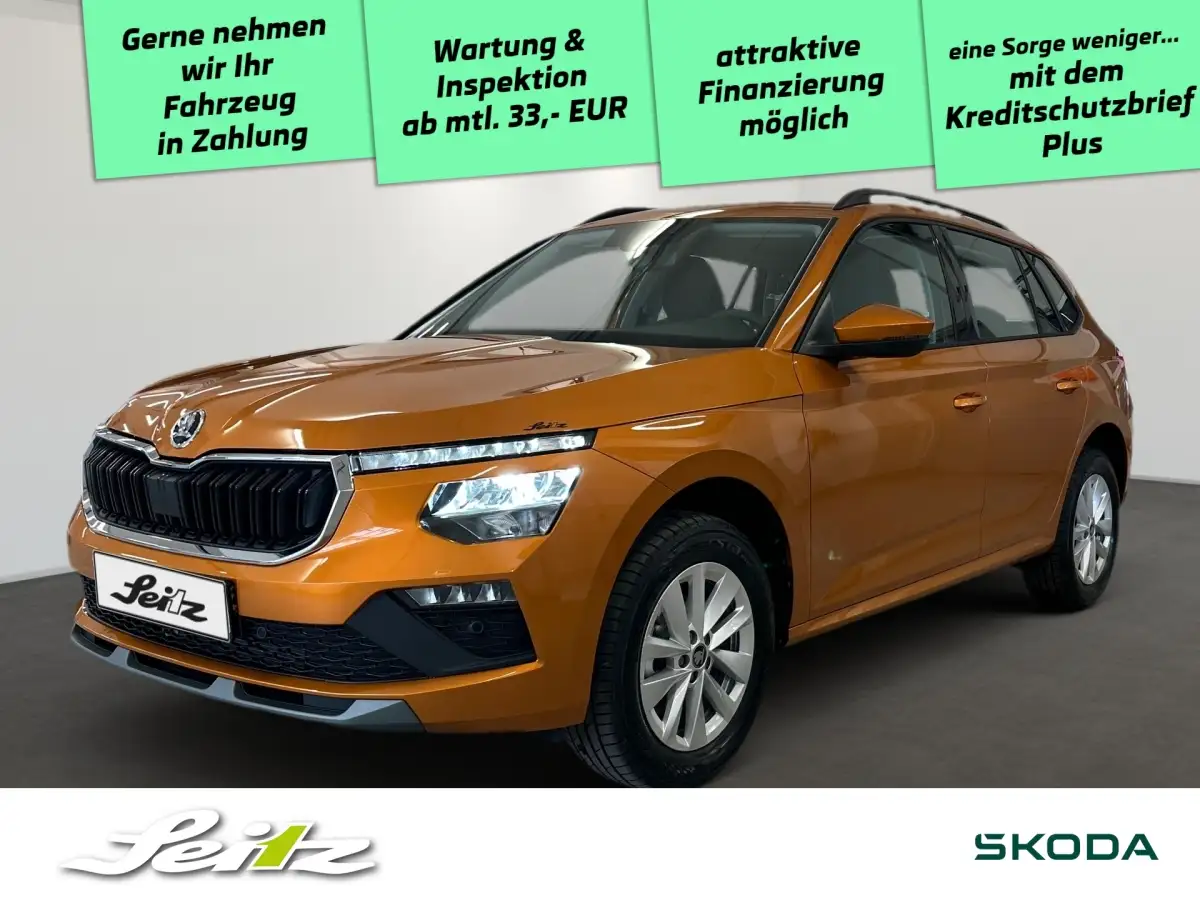 Skoda Kamiq, SUV/Geländewagen/Pickup, Benzin, Automatik, Orange