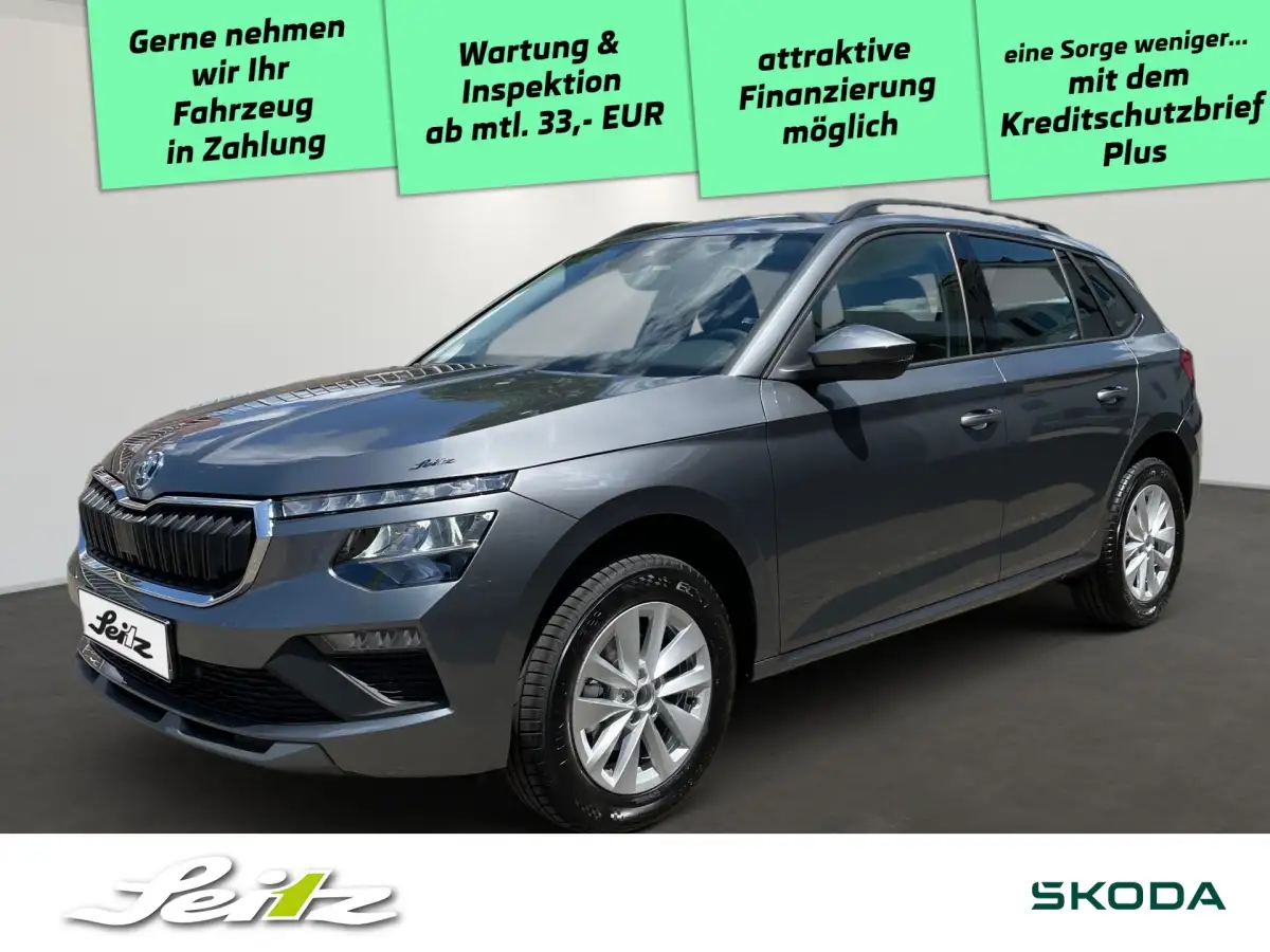 Skoda Kamiq, SUV/Geländewagen/Pickup, Benzin, Automatik, Grau